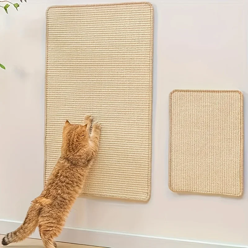 Arranhador de Sisal para Gatos de Parede com Velcro - Imagem 4