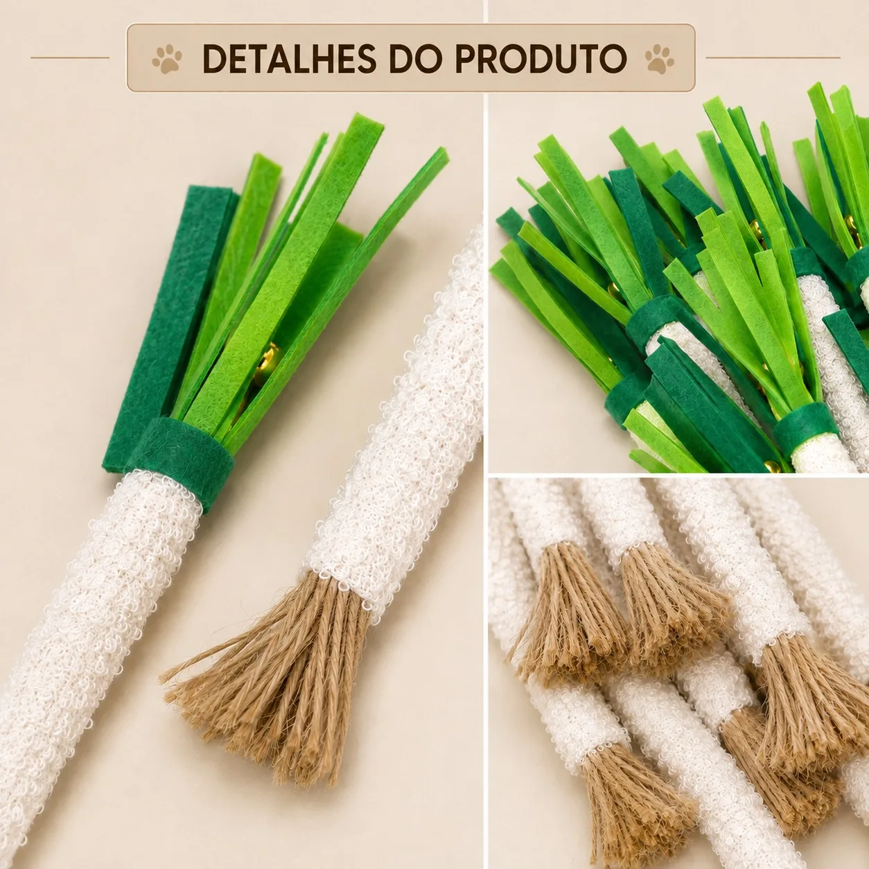 Brinquedo Matatabi para Gatos com Sino - Imagem 3