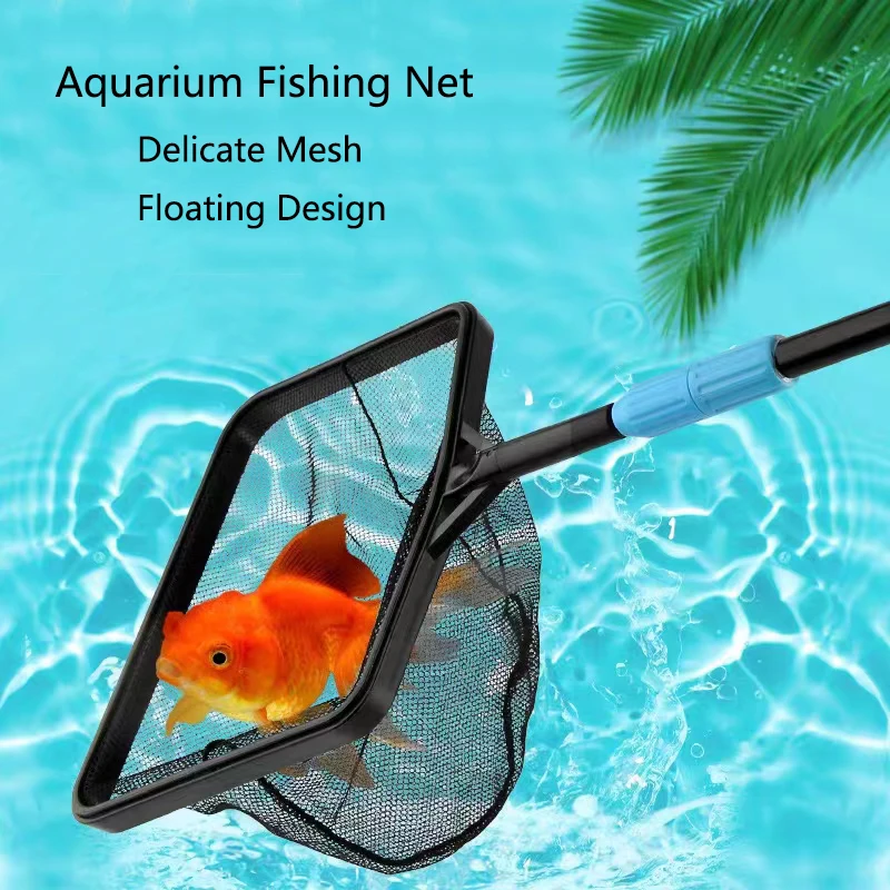 rede de pesca quadrada para aquário