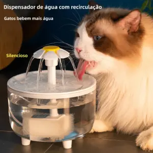 bebedouro automático usb para gatos
