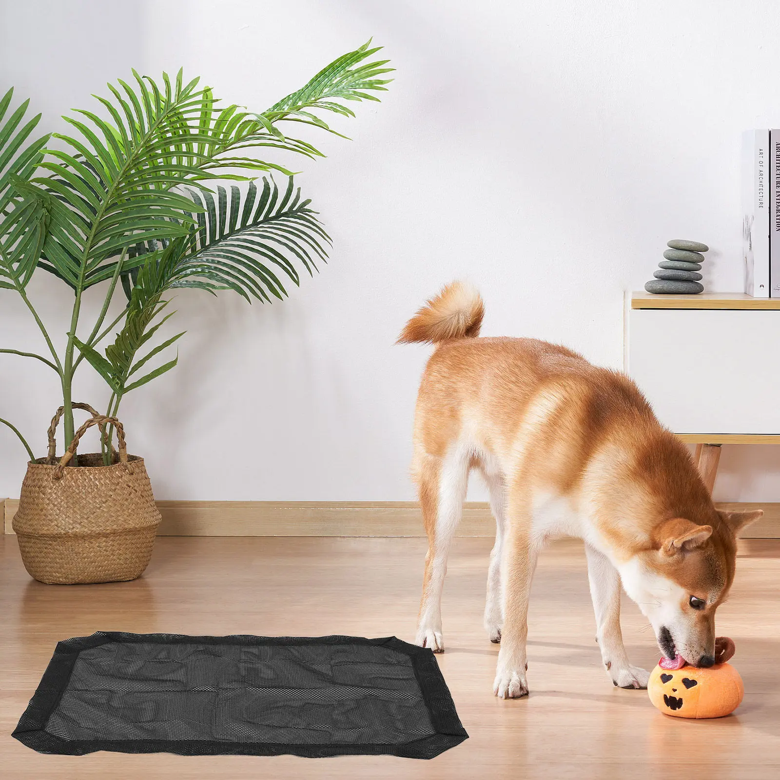 Capa de Malha para Cama Elevada de Pets Branca Respirável - Image 2