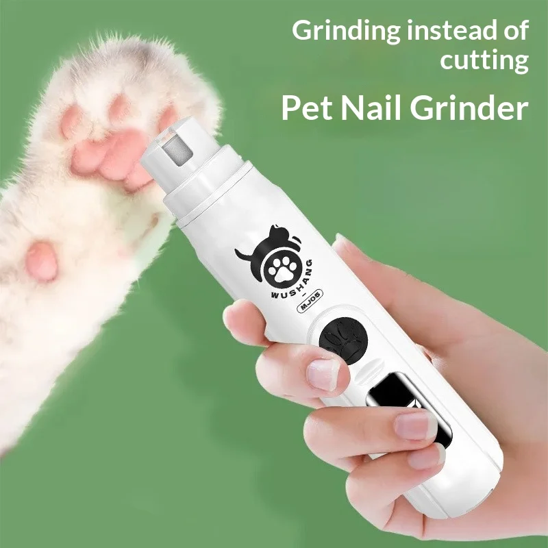 Aparador de Unhas Elétrico para Cães e Gatos com Design Silencioso - Imagem 2