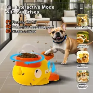 alimentador interativo para cães e gatos
