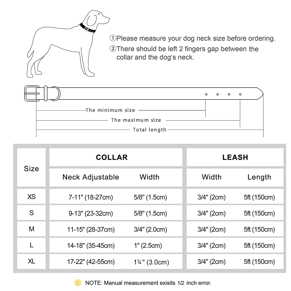 Coleira de Couro PU para Cães com Placa de Identificação Gravada - Imagem 6