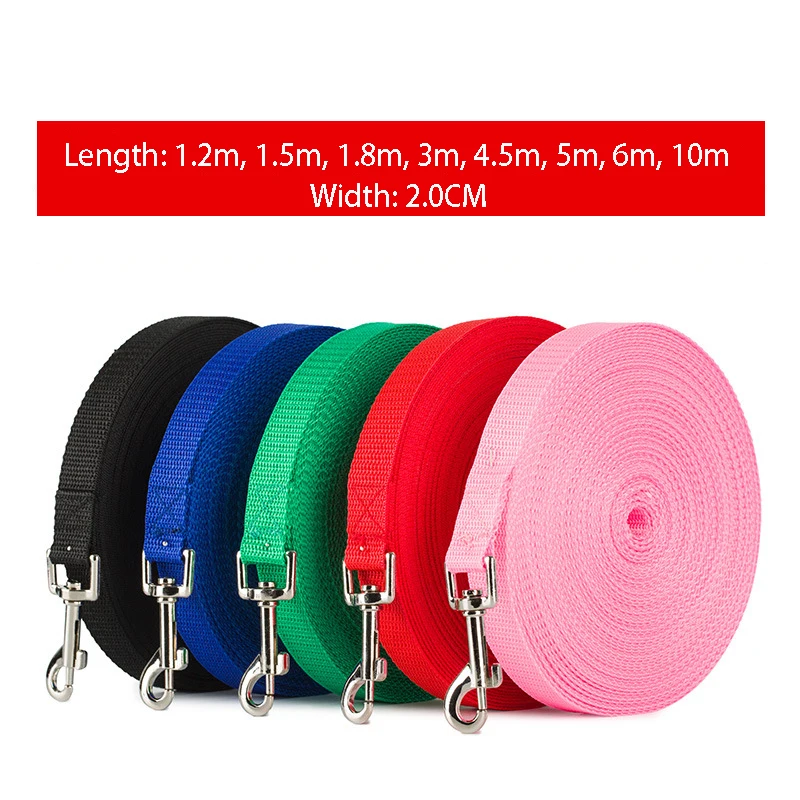 guia para cães de nylon e liga de zinco