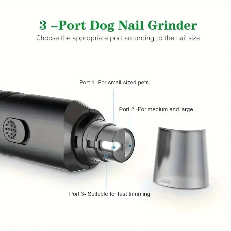 Moedor de Unhas para Cães e Gatos de Diamante 7500 rpm - Imagem 4