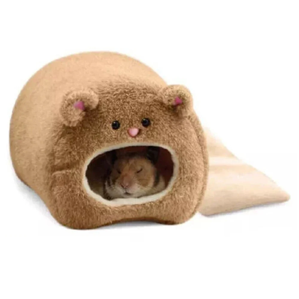 Ninho de Algodão para Hamster de Pelúcia Denso para Inverno - Imagem 2