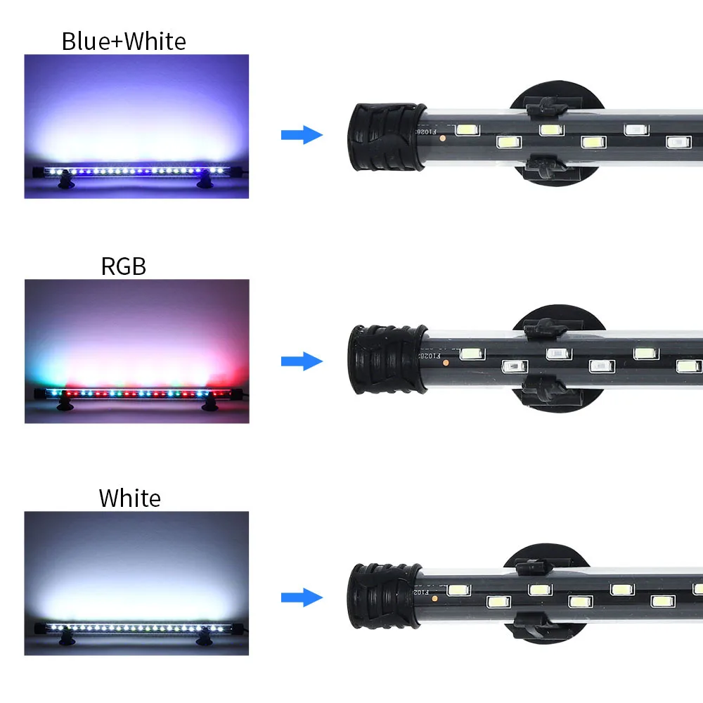 Luminária LED para Aquário 90-260V com Clipe e Modos de Luz - Imagem 4