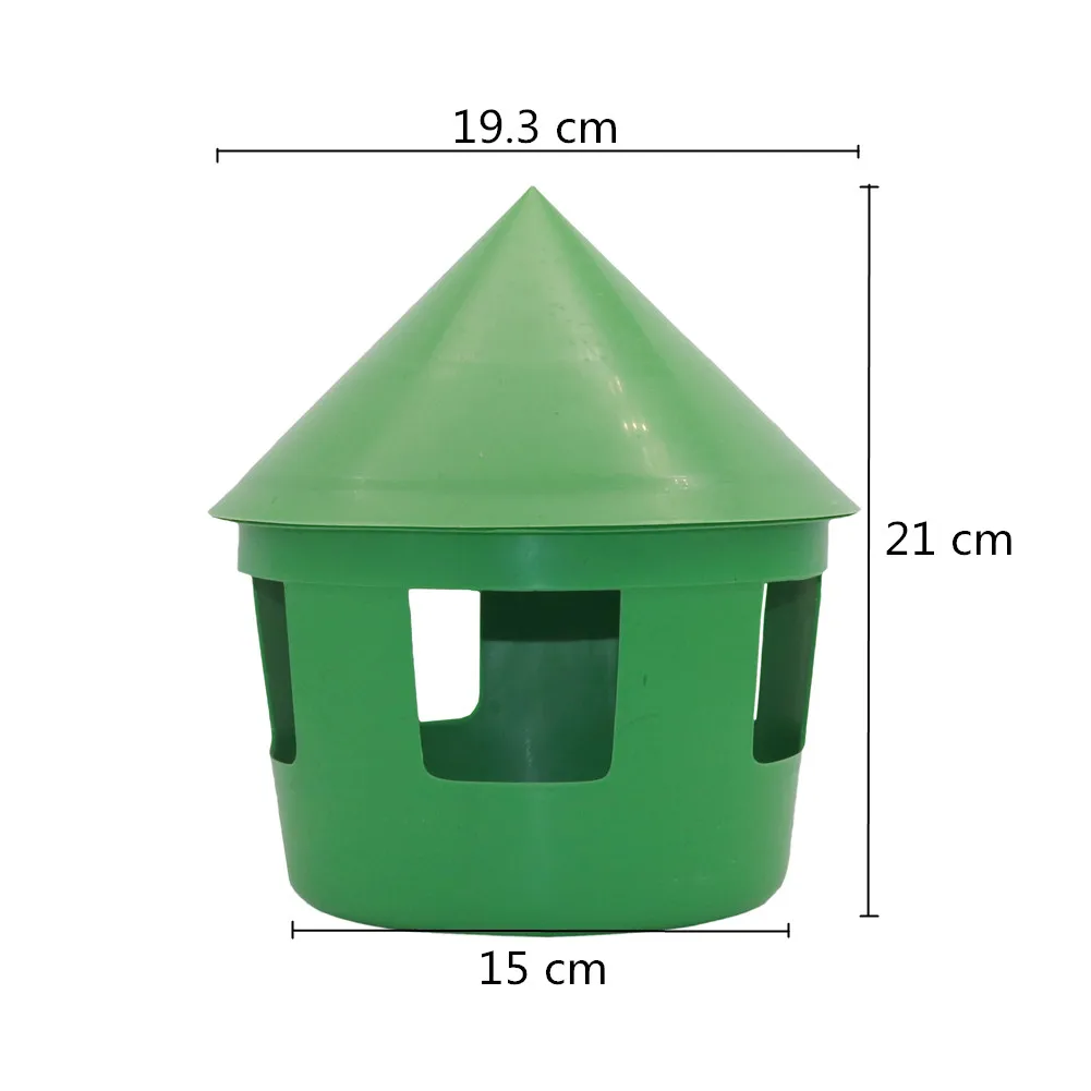 Alimentador para Pombos e Pássaros de Plástico para Gaiola - Imagem 2