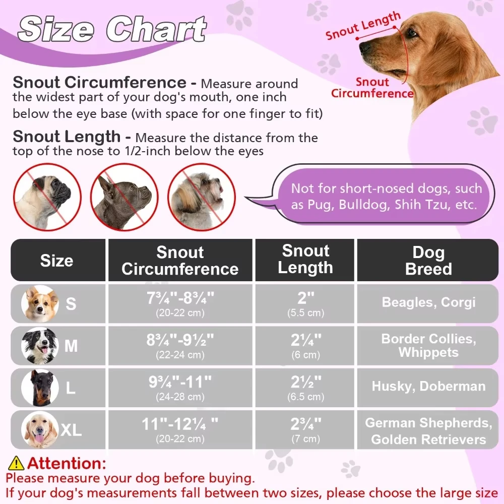 Focinheira para Cães de Nylon com Alça Ajustável - Imagem 4