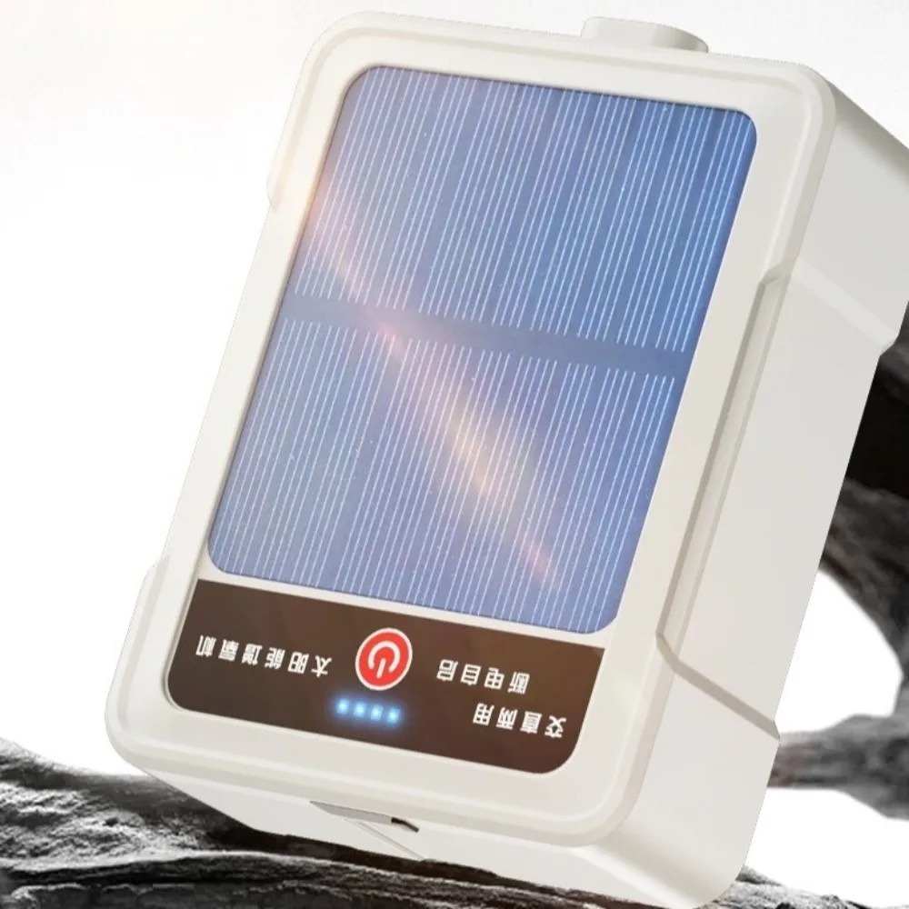 Bomba de Oxigênio Solar para Aquários Recarregável USB e à Prova d'Água - Image 3
