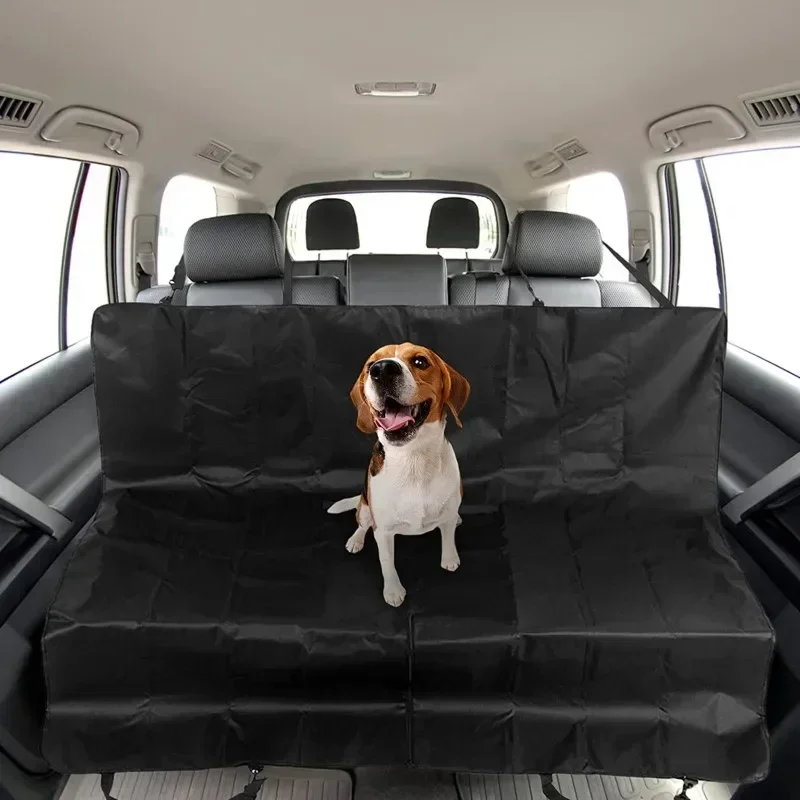 Capa para Banco Traseiro de Carro para Cães Impermeável Dobrável - Image 4