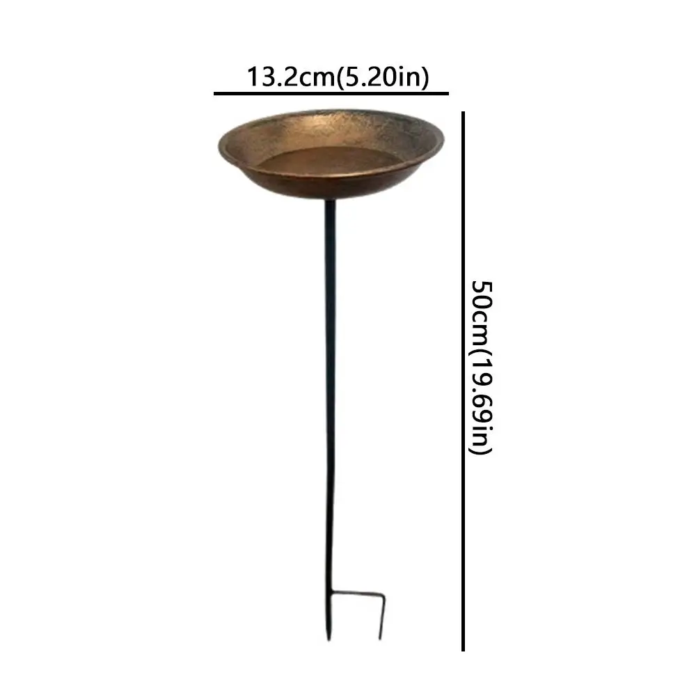 Bebedouro para Pássaros de Metal 50 cm Estilo Retrô - Imagem 6