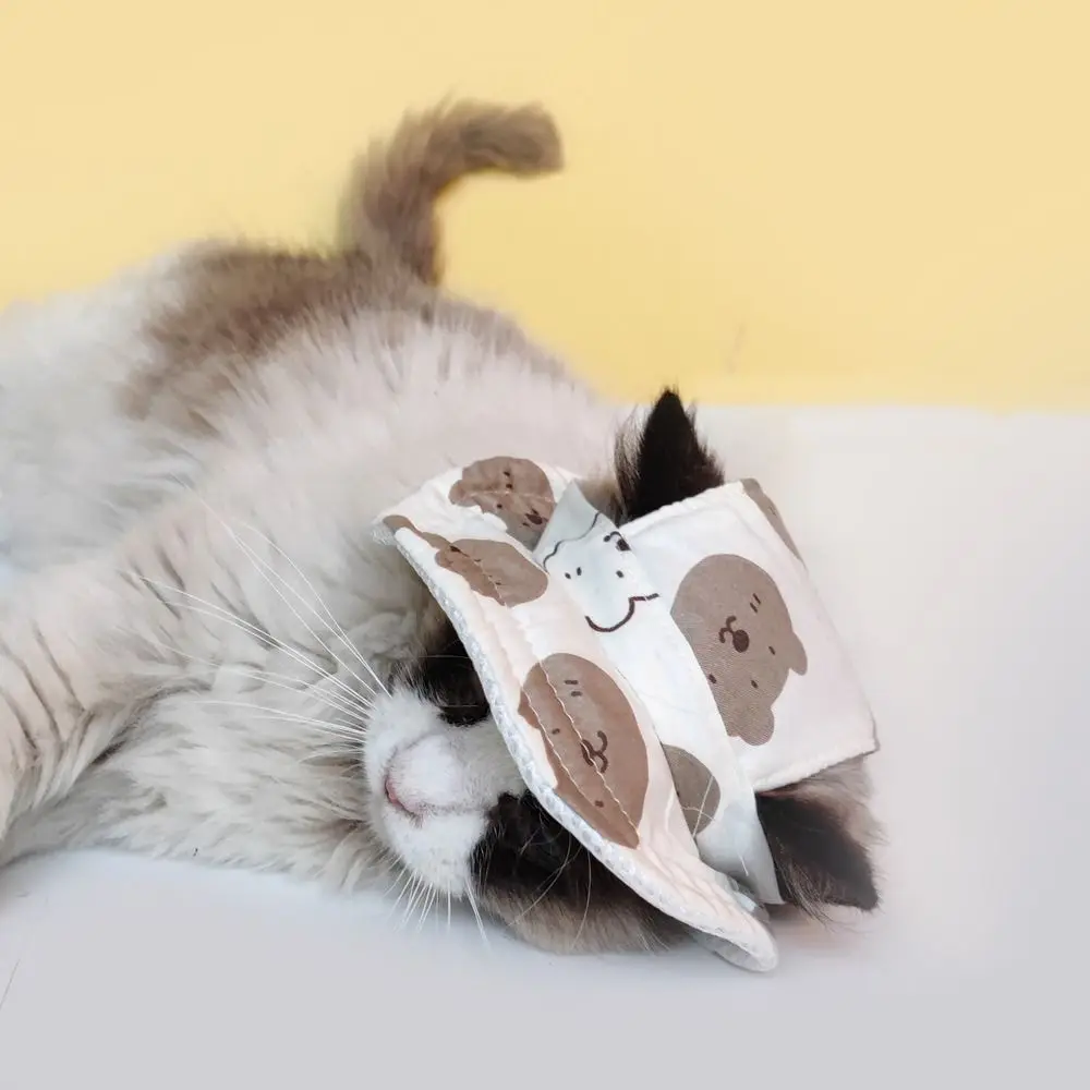 Chapéu de Sol para Cães e Gatos de Poliéster Ajustável - Imagem 5