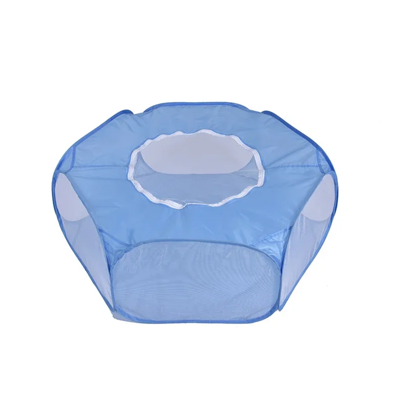 Cercadinho para Cães e Gatos Pequenos Transparente Dobrável - Image 6