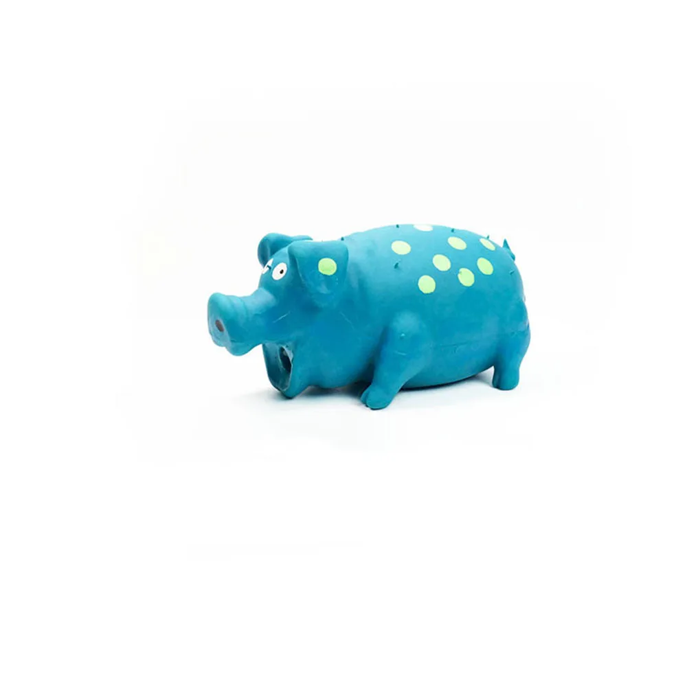 Brinquedo de Porco para Cães de Látex com Som para Mastigar - Imagem 3