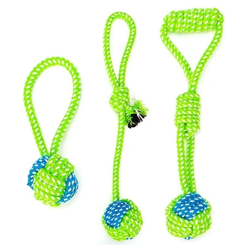 brinquedo de corda de algodão para cães