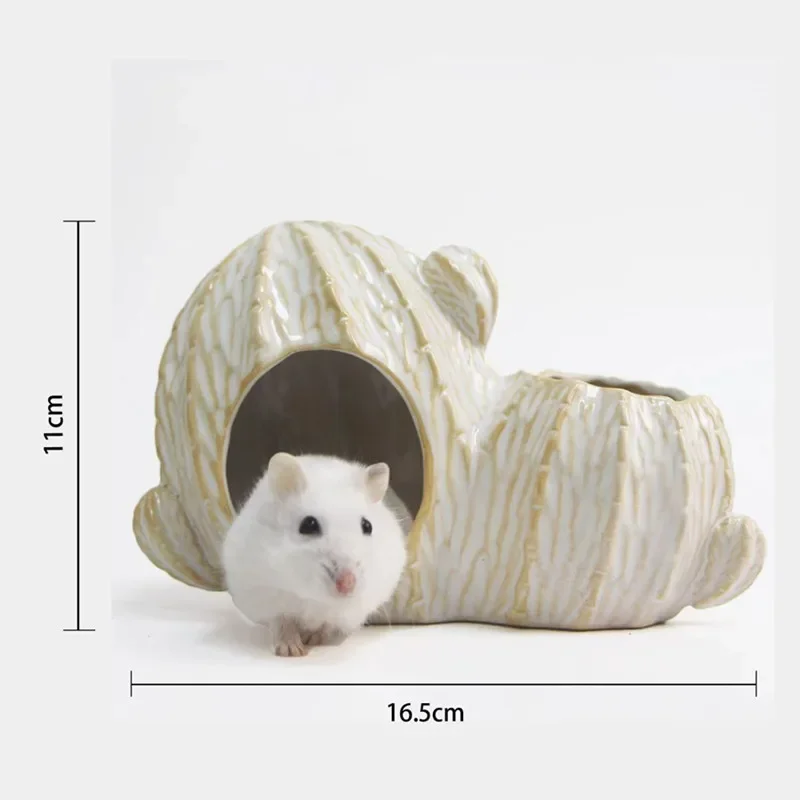 Casa de Cerâmica Cacto para Hamster, Rato e Pequenos Animais - Imagem 6