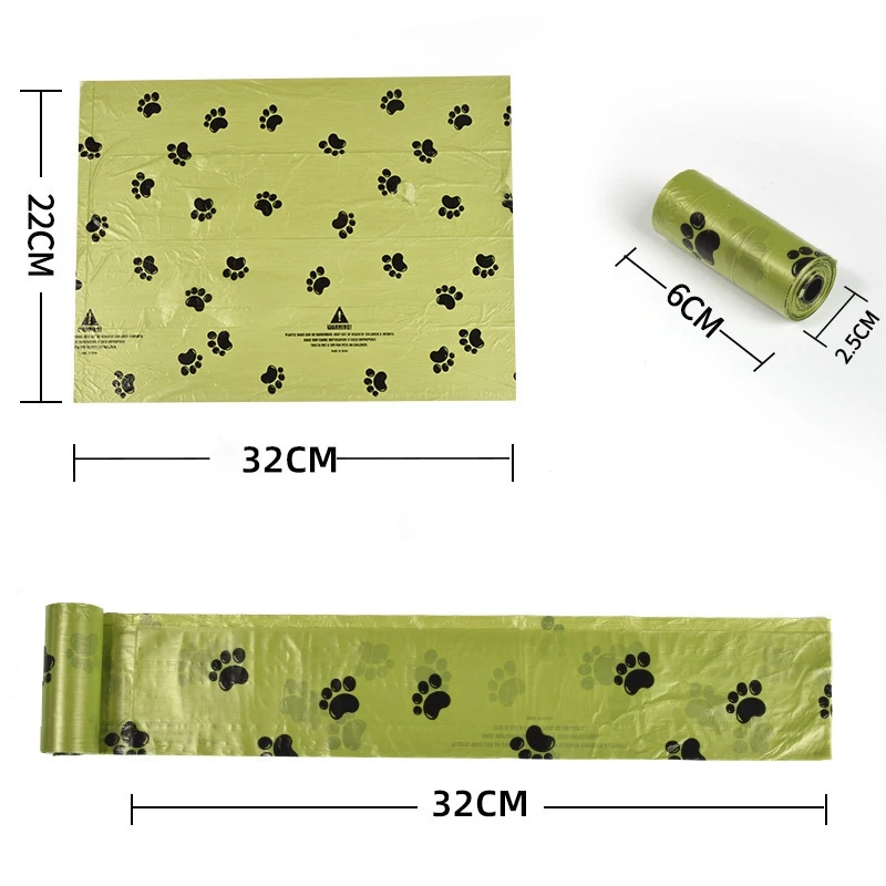 Saco Higiênico Biodegradável para Cães com Dispenser e Gancho - Imagem 5