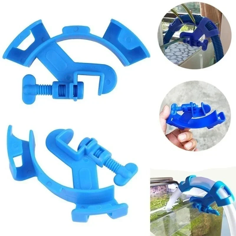 Suporte para Filtro de Aquário de Plástico com Fixação para Tubo de Água - Imagem 3