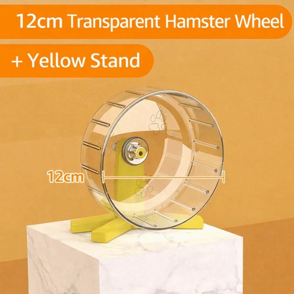 Roda de Exercício para Hamster de Plástico 12 cm Desmontável - Imagem 6