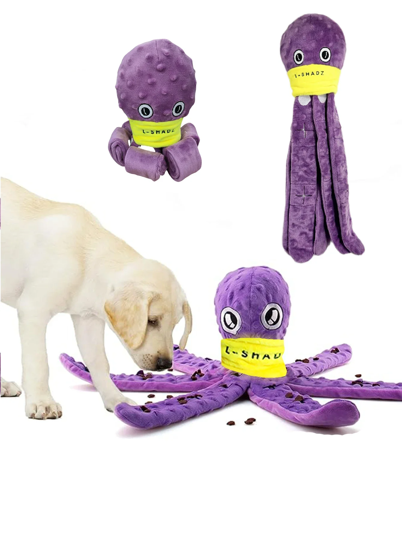 brinquedo de pelúcia polvo para cães