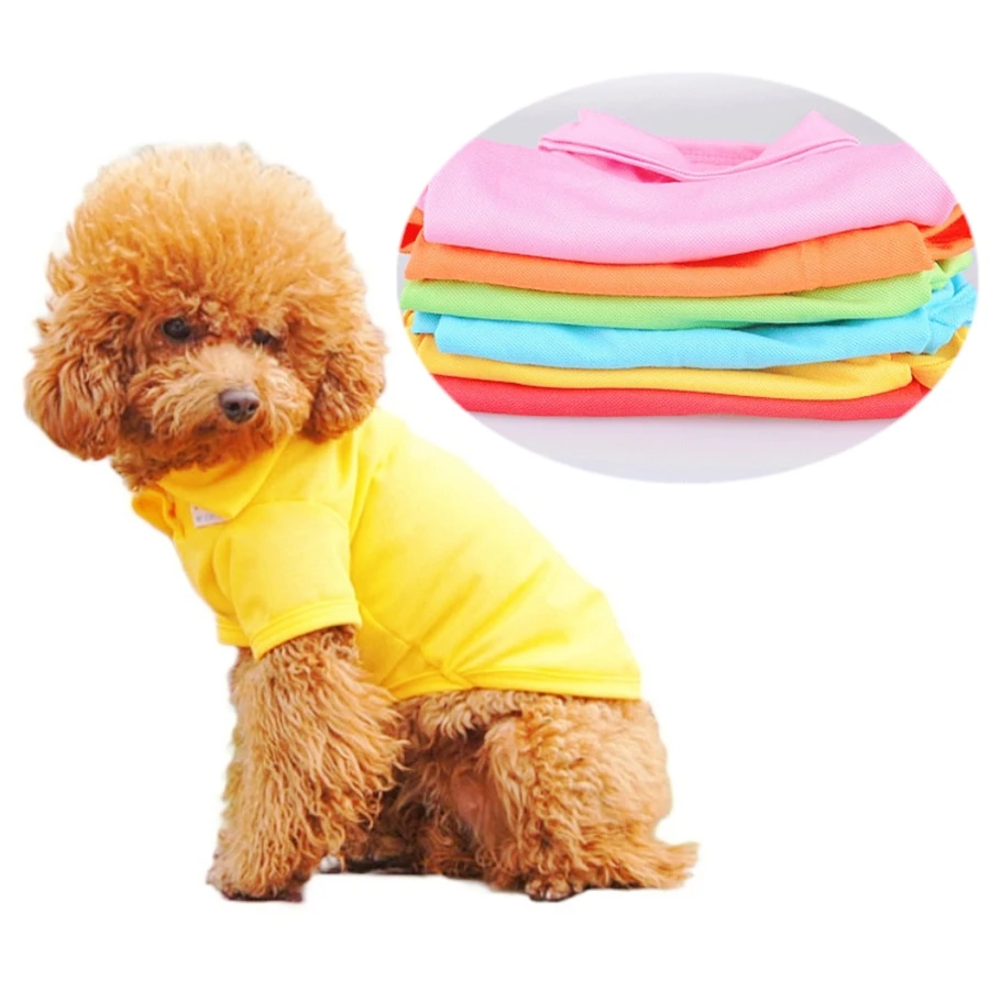 Colete Polo para Cães Pequenos de Algodão para Primavera e Verão - Imagem 2