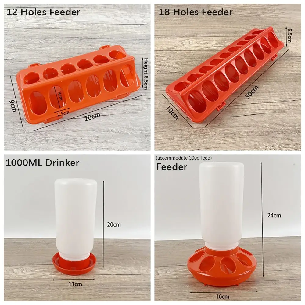 Bebedouro para Aves Plástico Visível Vermelho com Grande Capacidade - Imagem 6