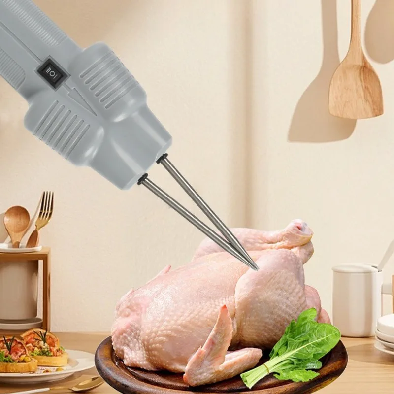 Máquina de Depenar Frangos Elétrica Automática para Aves - Imagem 3