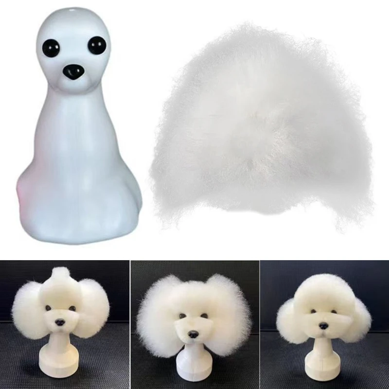 Cabelo de Treinamento para Tosa de Cães DIY para Praticar Tesoura - Imagem 5