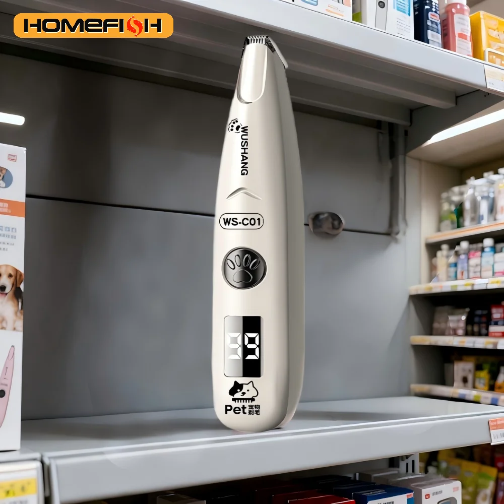 Aparador Elétrico para Cães e Gatos de Baixo Ruído para Patas e Orelhas - Imagem 3