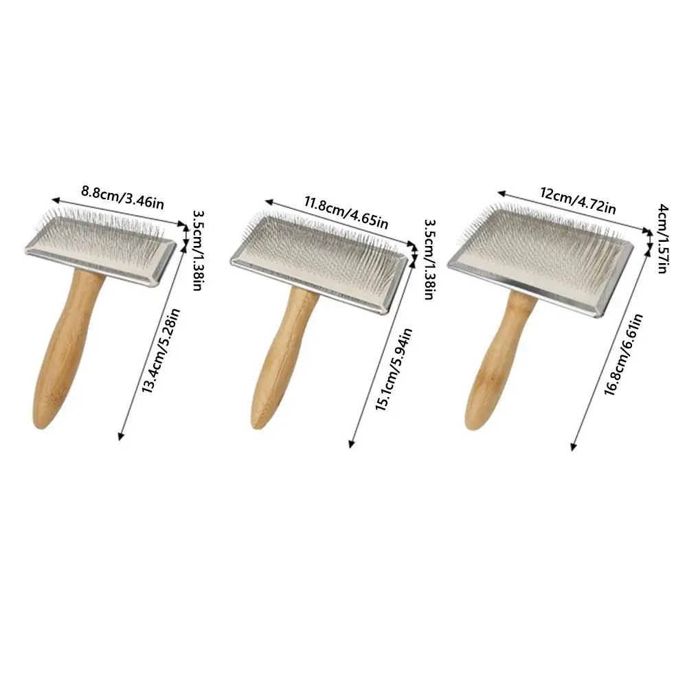 Pente Removedor de Pelos para Pets Metal com Cabo Antiderrapante - Imagem 6