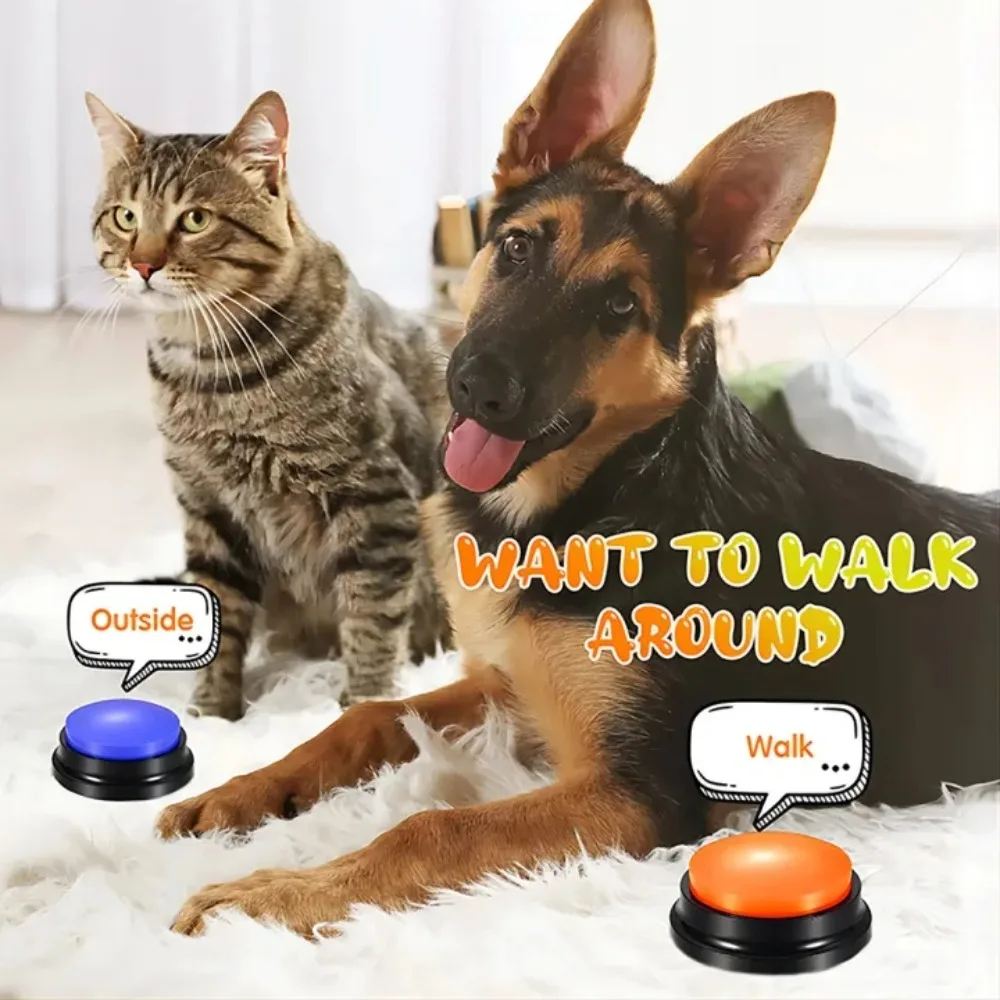 Botão Gravável para Cães com Gravação de Voz de 30s para Treinamento - Imagem 3