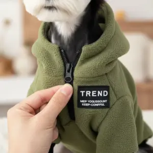 moletom de lã para cães pequenos