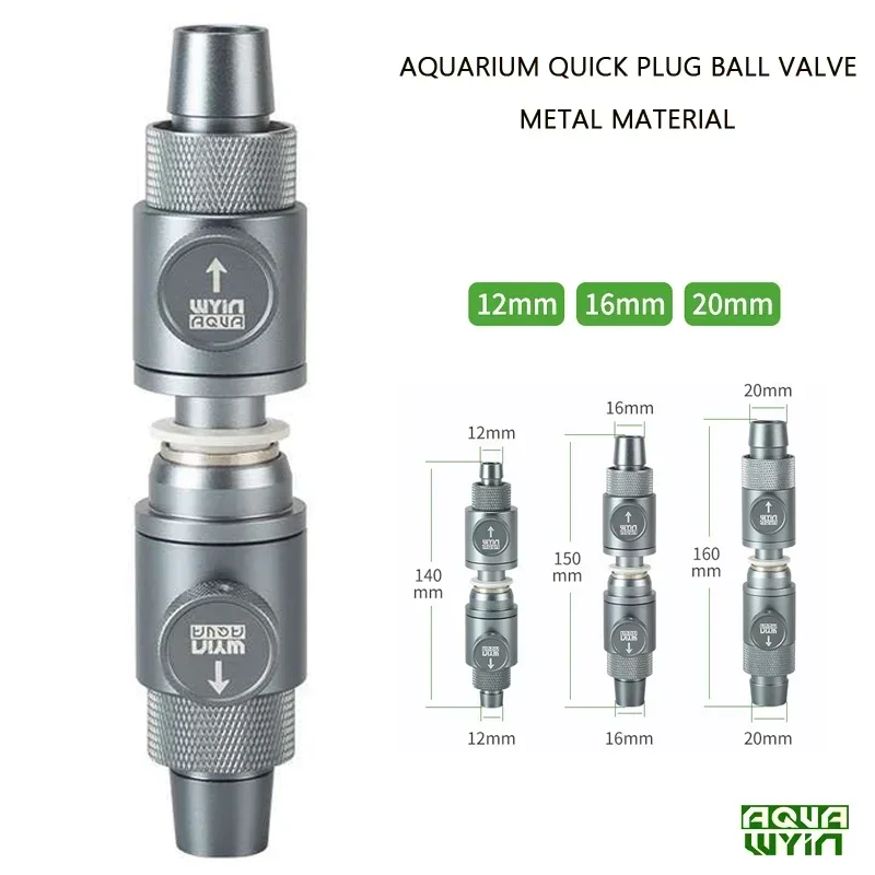válvula de esfera para aquário