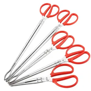 pinça de aço inoxidável para répteis