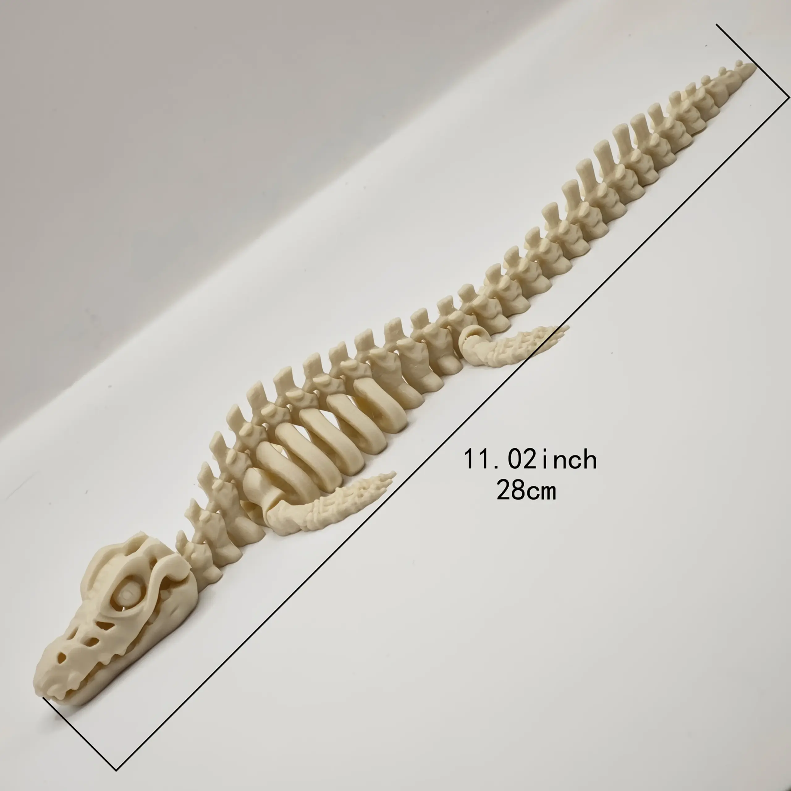 Esqueleto de Dinossauro para Aquário Decoração Realista - Imagem 2