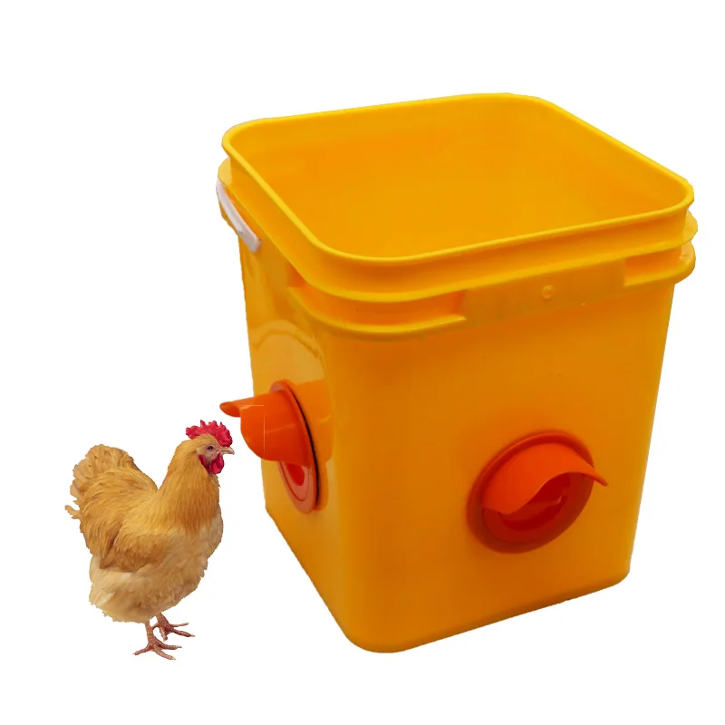 comedouro e bebedouro para aves automático
