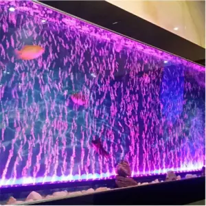 lâmpada de bolha de ar para aquário RGB