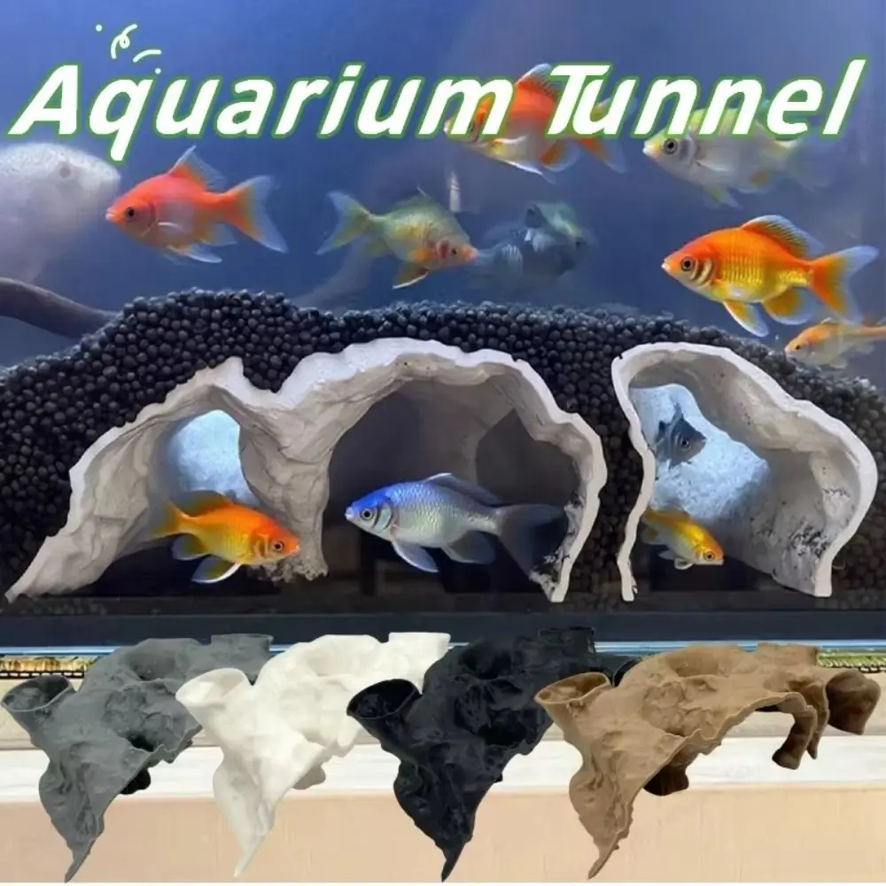 Caverna Subterrânea para Aquário de PLA 20 cm para Peixes - Imagem 3