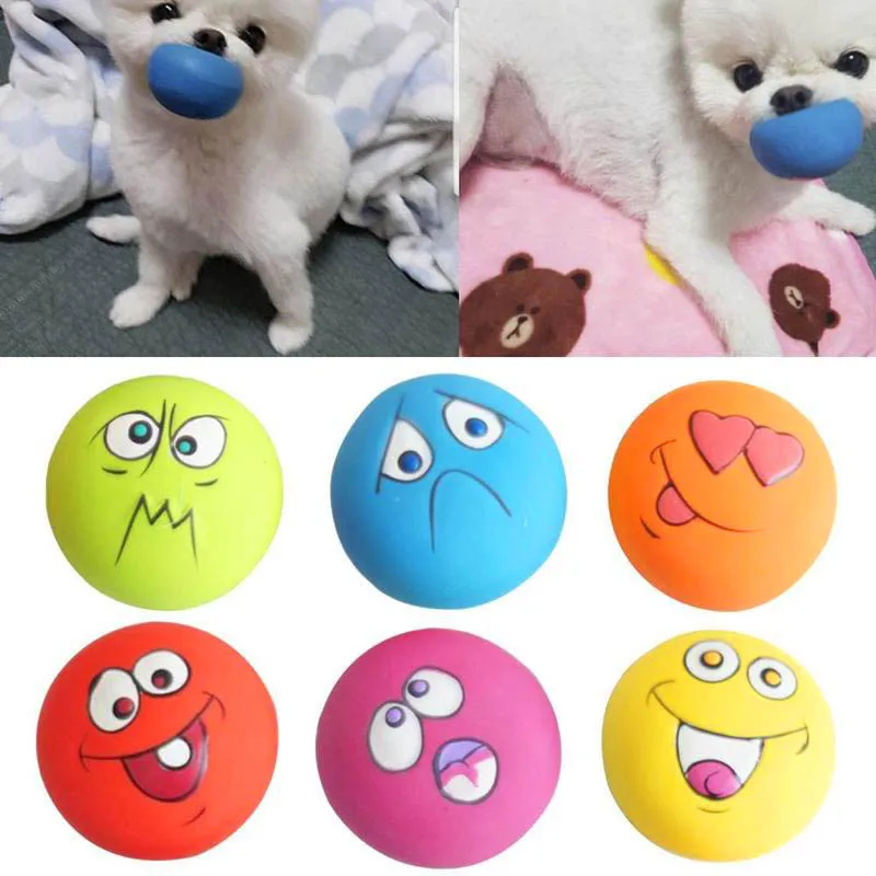 bola de borracha para cães com som