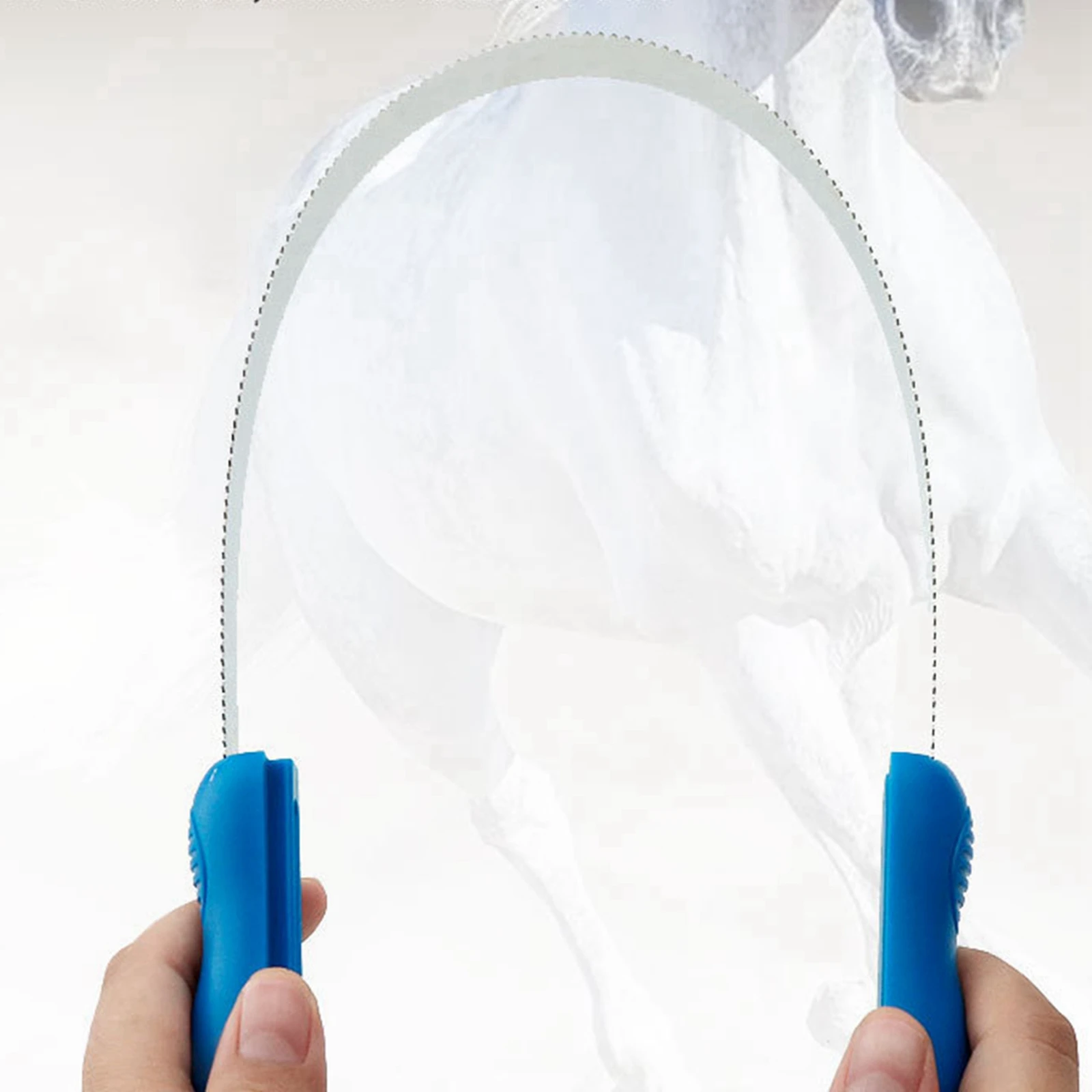 Pente Raspador Equestre para Cães e Gado de Aço Inoxidável 28 cm - Imagem 2