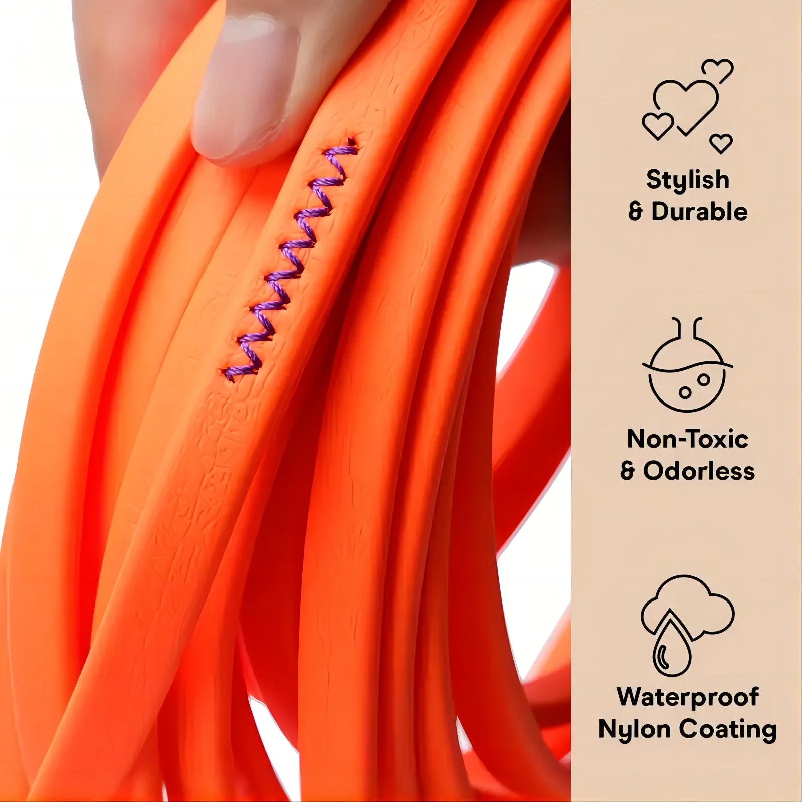 Trela para Cães de PVC Impermeável para Praia e Natação - Imagem 6