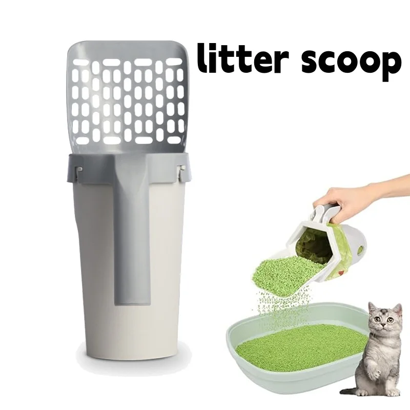 Pá de Peneirar Areia Sanitária para Gatos Escarlate, Limpeza Rápida - Image 2