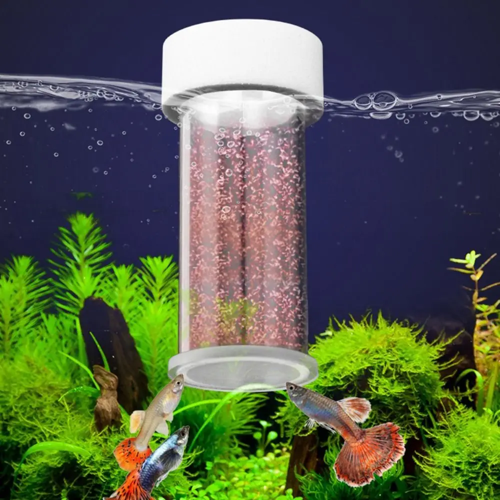 Alimentador de Camarão de Salmoura para Aquário com Ventosa Transparente - Imagem 2