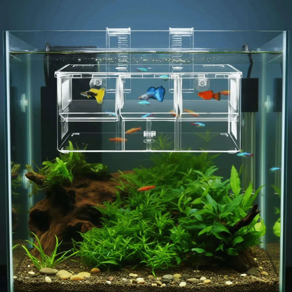 Caixa de Criação para Peixes em Acrílico Transparente 17,5 cm - Imagem 4