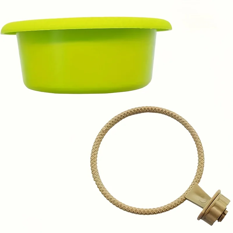 Banheira para Pássaros com Anel de Montagem na Gaiola Verde 12 cm - Imagem 5