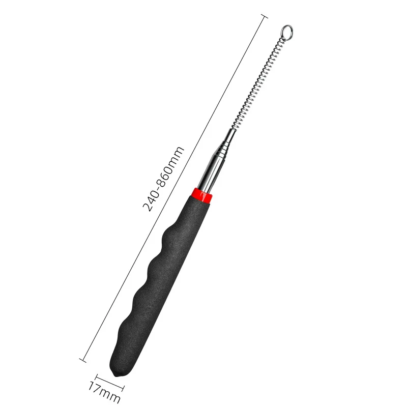 Brinquedo Varinha para Gatos Retrátil 24-86 cm com Cabo Antiderrapante - Imagem 6