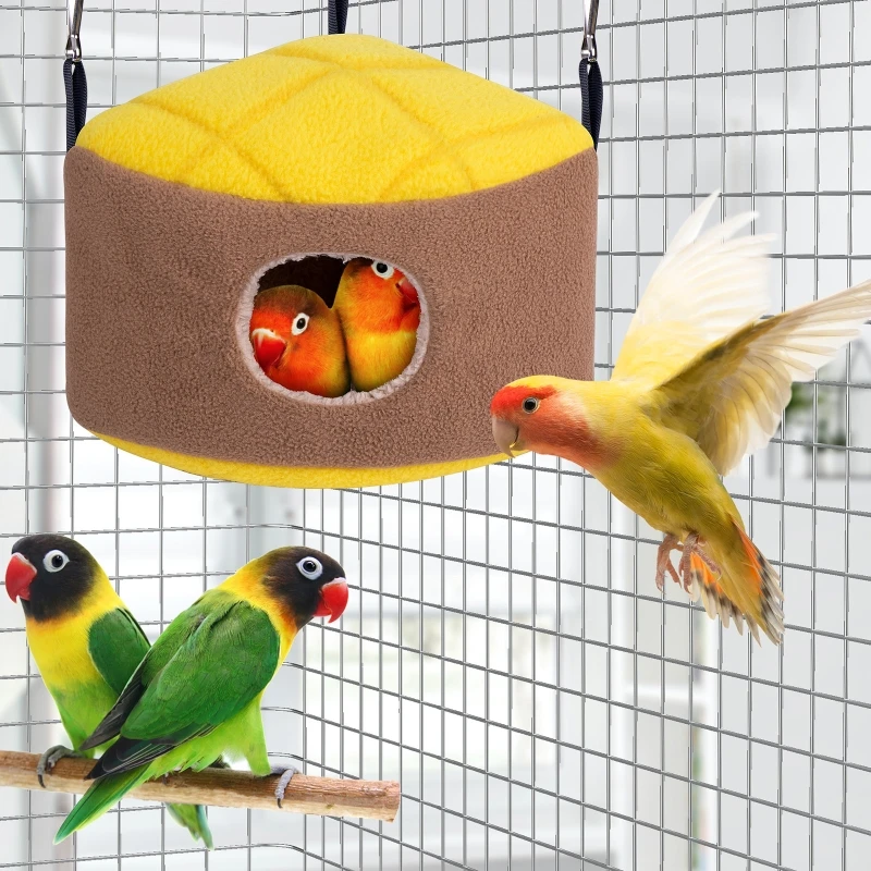 Cabana de Pelúcia para Hamster Anão com Ganchos de Metal - Image 6