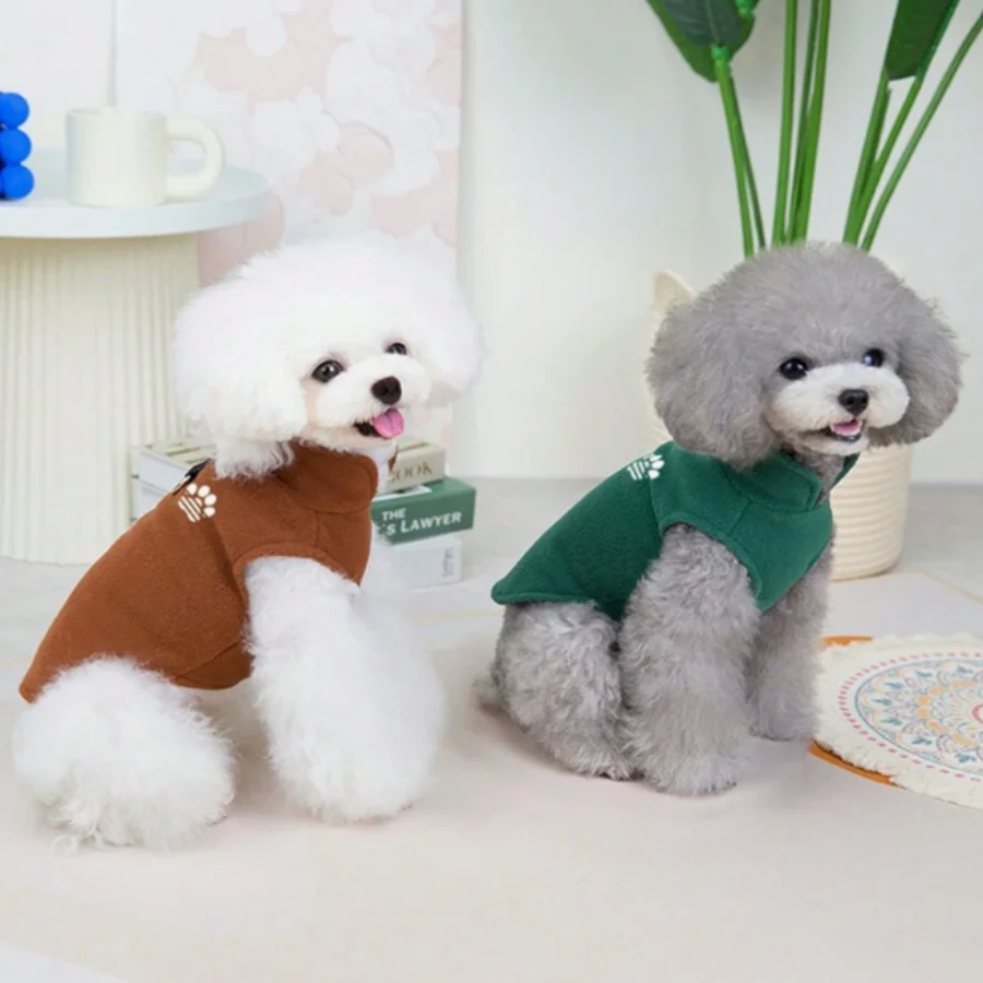 Suéter de Fleece para Cães e Gatos Estilo Pullover Tamanhos P a GG - Imagem 6